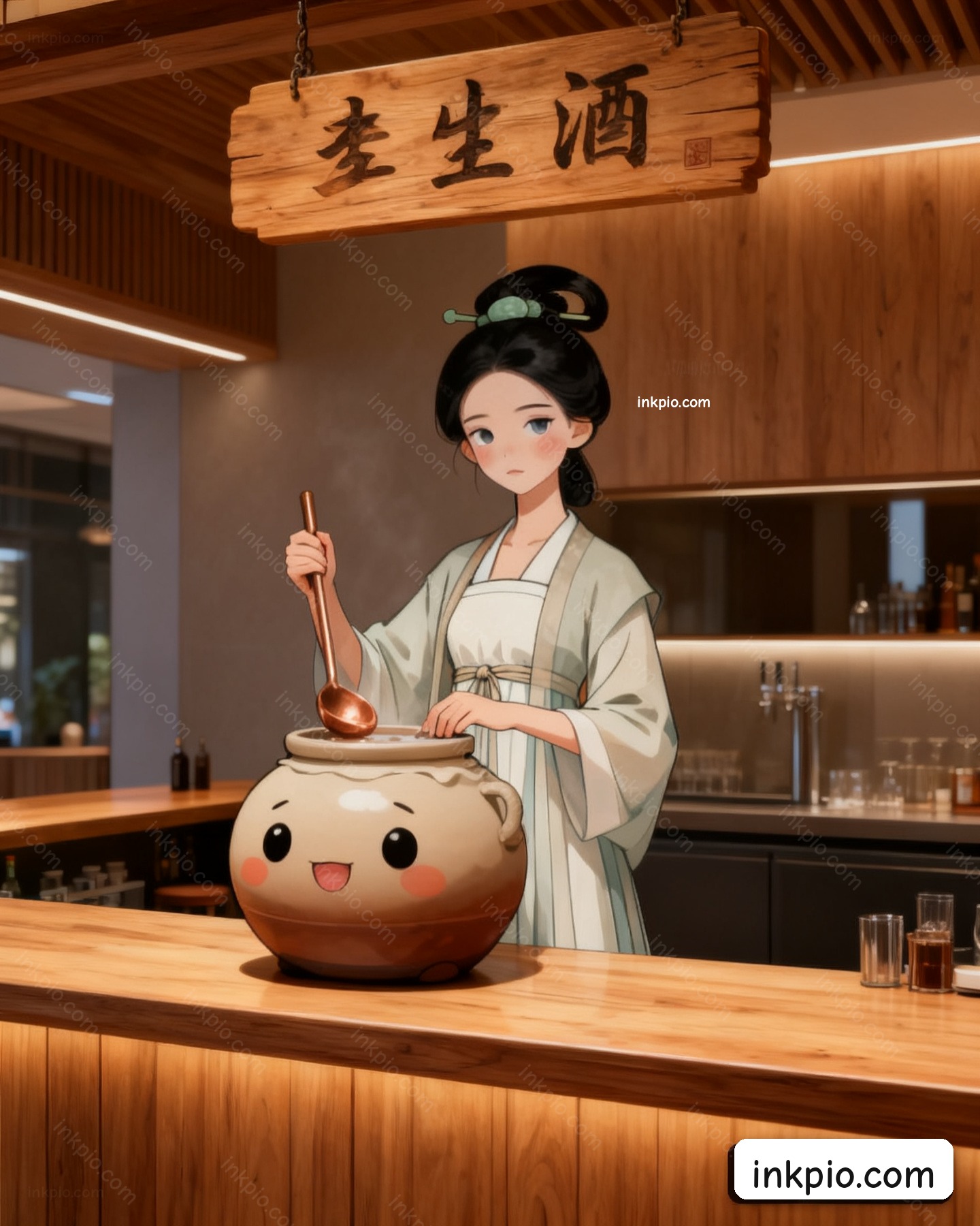 Ancient Poet Opens Craft Pub for Burned Out Workers