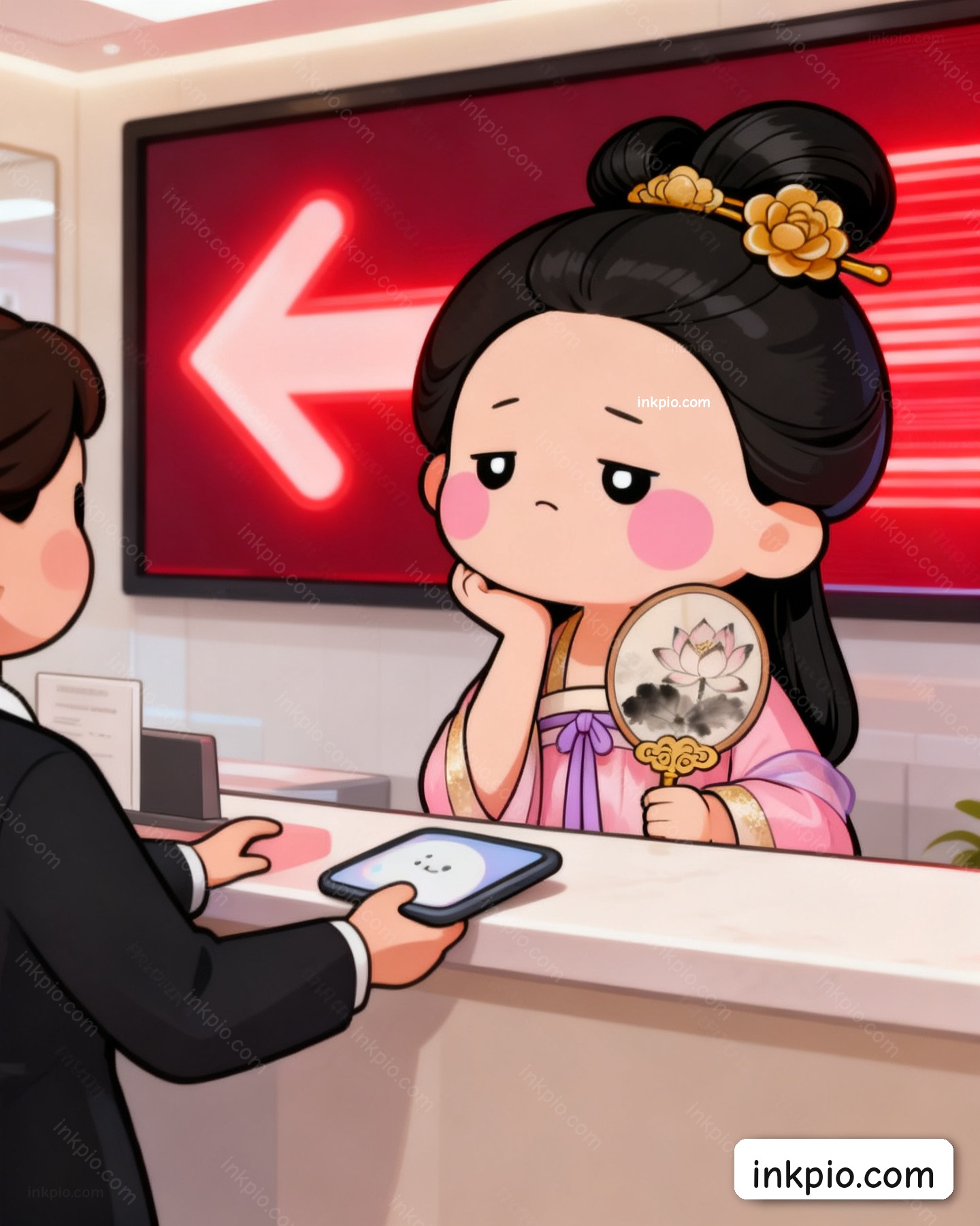 Tang Dynasty Concubine Fixes Modern Burnout